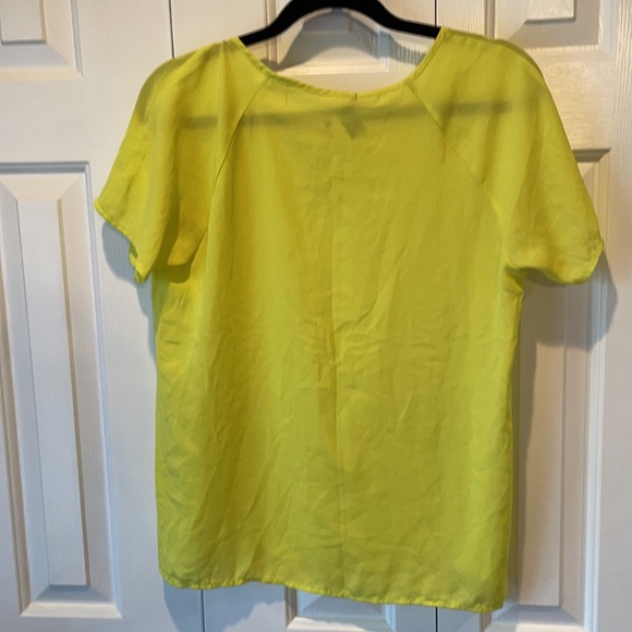Forever 21 Neon Yellow Blouse - Picture 2 of 4